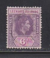 LEEWARD ISLANDS Scott # 110 Used - KGVI Definitive - Leeward  Islands