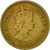 Hong Kong, Elizabeth II, 10 Cents, 1961, TTB, Nickel-brass, KM:28.1 - Hongkong