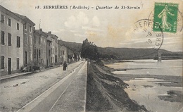 Serrières-sur-Rhône (Ardèche) - Quartier De St Saint Sornin, Pont Suspendu - Edition Jacquelin - Serrières