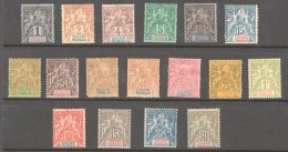 1894 -1900  Les Deux Séries Groupe  * Sauf Le 75 Cent Sans Gomme Et Aminci (Non Compté Dans La Valeur) - Unused Stamps