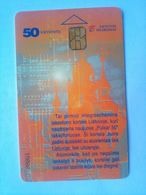 50 Units Chip Card, Payphone - Lituanie