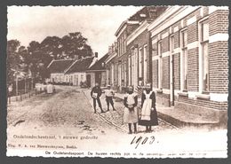 Tholen - Oudelandsche Straat, 't Nieuw Gedeelte - Echte Foto - Reproductie Oude Postkaart - Geanimeerd - Tholen