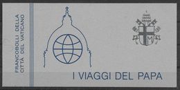 1984 VATICAN C756** Carnet Voyages  Pape Jean-Paul II - Carnets