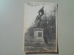 ALLEMAGNE RHENANIE PALATINAT WÖRTH A. S. DENKMAL D. INF. -REGT. Nr. 88 WOERTH S/S MONUMENT DU 88e D'INF. - Woerth