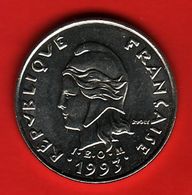 - POLYNESIE FRANCAISE - 10 Francs - 1993 - - Polinesia Francese