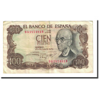 Billet, Espagne, 100 Pesetas, 1970-11-17, KM:152a, TB - 100 Pesetas