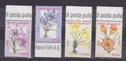 AC - TURKEY STAMP - FLOWERS 09 OCTOBER 2000 MNH - Unused Stamps