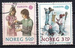 Norway 1989 - EUROPA CEPT STAMPS - Children's Games - Oblitérés