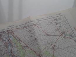 ZÜLPICH ( Ausgabe 1-DMG Serie M 745 - L5304  ) Anno 1960 - Schaal / Echelle / Scale 1: 50.000 ( Stafkaart : Zie Foto's ) - Cartes Géographiques
