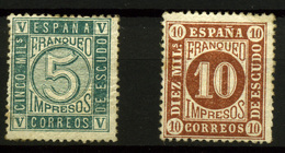 2084- España Nº 93/4 - Unused Stamps