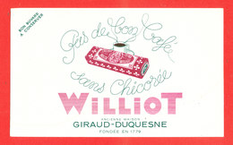 BUVARD Chicorée WILLIOT - Café & Thé