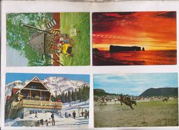4 CPM CANADA - Moderne Ansichtskarten