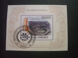 UNION  Des  COMORES  De  2010  (o)     "  Volcan Kartthala  Et  Année Polaire      "     2 Blocs . - Autres - Océanie