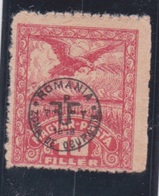 ROMANIE - ROMANIA - 10 FILLER MAGYAR POSTA  AVEC SURCHARGE ZONE SOUS OCCUPATION 1919 - Ocupaciones