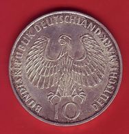 - ALLEMAGNE - 10 Deutsche Mark 1972 - Jeux Olympiques De Munich - Argent - - Commemorative