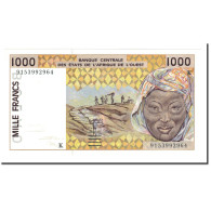 Billet, West African States, 1000 Francs, 1991, KM:711Ka, SPL+ - Westafrikanischer Staaten