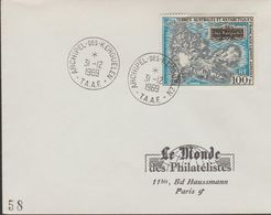 TERRE AUSTRALES ET ANTARTIQUE FR.  COVER  1969    Réf  H967 T - FDC