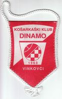 Basketball / Flag, Pennant / Croatia, Vinkovci / Basketball Club Dinamo - Bekleidung, Souvenirs Und Sonstige