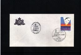 San Marino 1985 Michel 1315 FDC - Brieven En Documenten