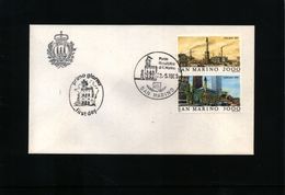 San Marino 1986 Michel 1341-42 FDC - Lettres & Documents