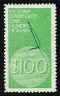 VICTORIA, Stamp Duty, B&H 149, Used, F/VF - Fiscali