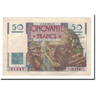 France, 50 Francs, 1951, 1951-02-01, TTB+, Fayette:20.17, KM:127c - 50 F 1946-1951 ''Le Verrier''