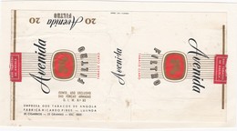 PORTUGAL ANGOLA -  TABACO TOBACCO LABEL - AVENIDA   - CIGARS - Etiketten