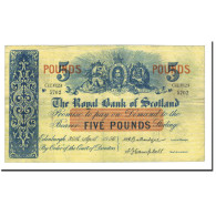 Billet, Scotland, 5 Pounds, 1956, 1956-04-30, KM:323c, TTB - 5 Pond