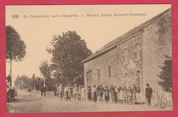 La Conserverie Vers Champlon - Maison Joseph Remacle-Toussaint ... Belle Animation ( Voir Verso ) - Tenneville