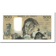 France, 500 Francs, 1993, 1993-01-07, SPL - 500 F 1968-1993 ''Pascal''