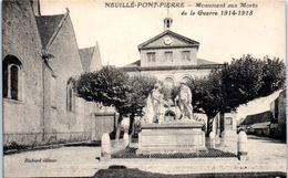 37 - NEUILLE PONT PIERRE -- Monument Aux Morts - Neuillé-Pont-Pierre