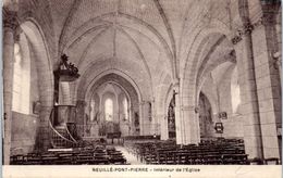 37 - NEUILLE PONT PIERRE -- Intérieur De L'Eglise - Neuillé-Pont-Pierre