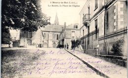 37 - NEUVY Le ROI -- La Mairie , La Place De L'Eglise - Neuvy-le-Roi