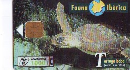 Télécarte  PUCE * SPAIN * ESPANA  (2337) TORTUE *  TURTLE **  Phonecard - SCHILDKRÖTE * TELEFONKARTE - Tortugas