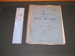 ROYAL AIR FORC-FOrm.619-Notebook For Use In Schools- Notes About HAWKER TYPHOON 1A And 1B - 1939-45