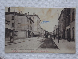 LYON - Quartier Monplaisir 8ème - La Grande-Rue - Tramway  - CPA - Carte Postale - Lyon 8