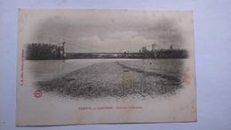 Carte Postale ( T10) Ancienne De Verdun Sur Garonne , Pont Sur La Garonne - Verdun Sur Garonne