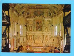Cp Carte Postale - Espelette Interieur De L Eglise - Espelette