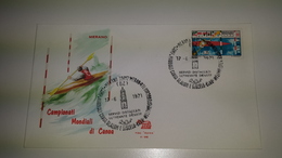 CANOA Slalom E Discesa Campionati Mondiali Sport Sports Game Games Italia 1971 Merano Meran Annullo Cancel - Kanu