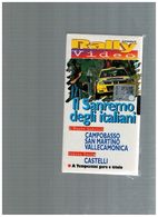 X RALLY VIDEO SANREMO CAMPOBASSO SAN MARTINO VALCAMONICA CASTELLI TEMPESTINI - Sport