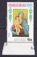 Antigua 1974 Mi. 346   ½ C. Christmas Weihnachten Noel Natale Navidad Madonna Bellini MNH** - 1960-1981 Ministerial Government