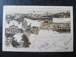 AK BRUCK A.d.Leitha Litho 1902 //  D*30272 - Bruck An Der Leitha