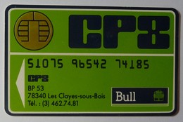 FRANCE - CP8 Specimen - Rare Type - VGC - Phonecards: Private Use