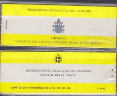 Vatican City 1982 Journeys Pope Giovanni Paolo II Booklet ** Mnh (37644) - Carnets