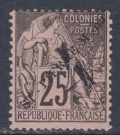 Saint Pierre Et Miquelon  N° 47 (.) Timbres Des Col. Franç. Surchargés : 4 Sur 25 C.  Neuf Sans Gomme Sinon TB - Unused Stamps