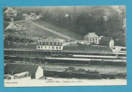 CPA - Chemin De Fer Train En Gare De LONGWY-BAS 54 - Longwy