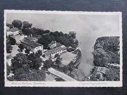 AK GRÜNHEIDE Peetzsee Hotel Fliegeraufnahme 1942 Feldpost   //  D*30334 - Gruenheide