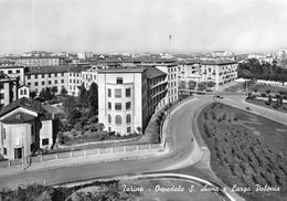 07404 "TORINO - OSPEDALE S. ANNA E LARGO POLONIA" ANIMATA, AUTO, VERA FOTO, S.A.C.A.T. 1331. CART NON SPED - Health & Hospitals