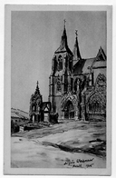 Avioth Meuse église Et Recevresse Dessin Weismann 1926 état Superbe - Avioth