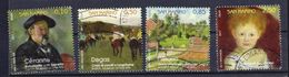 2011 - SAN MARINO - STORIA PITTURA FRANCIA  - SERIE NON COMPLETA - USATO - Used Stamps